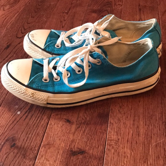 Converse Blue and White Sneakers - Picture 3 of 5